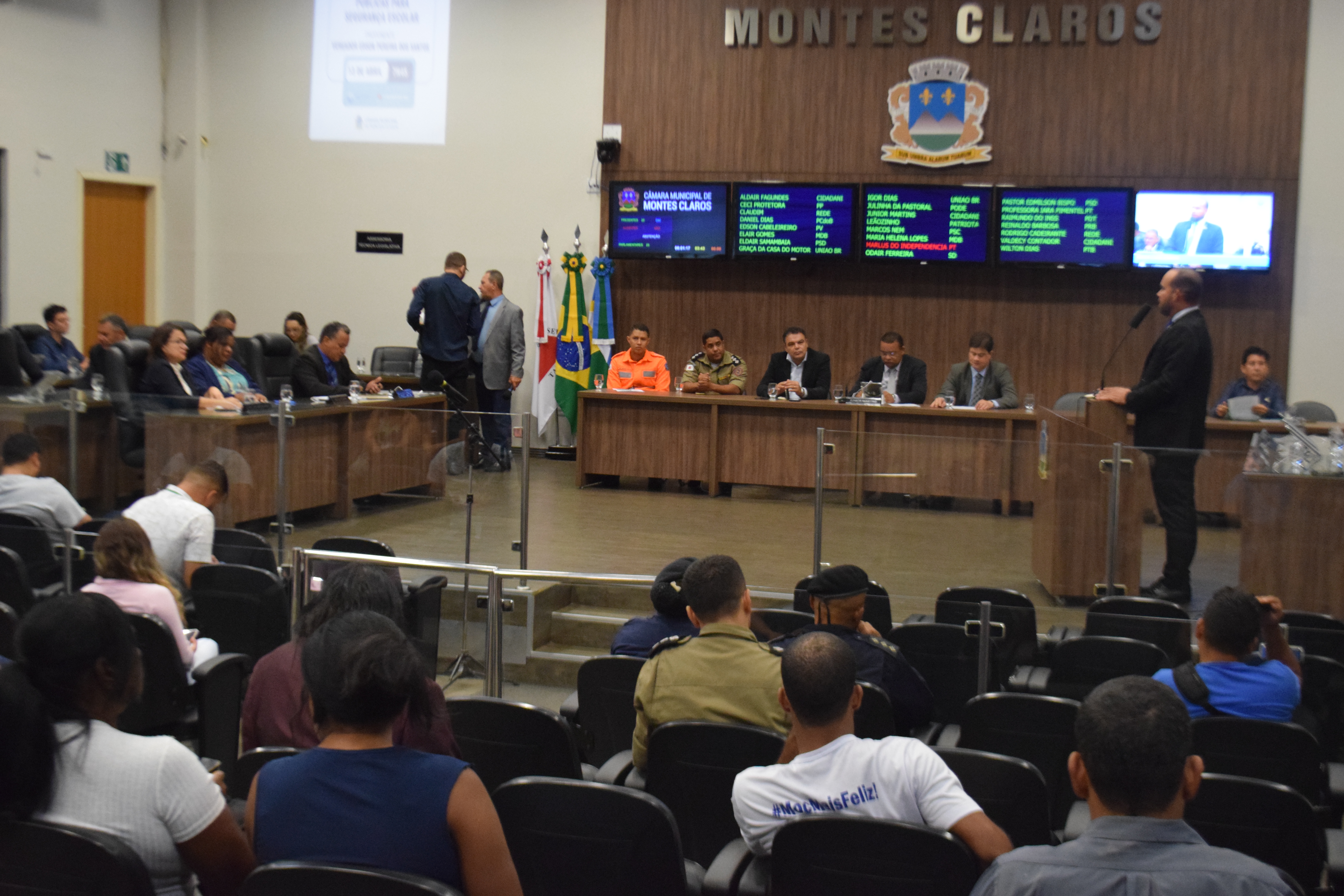 Segurança escolar em debate na Câmara de Vereadores